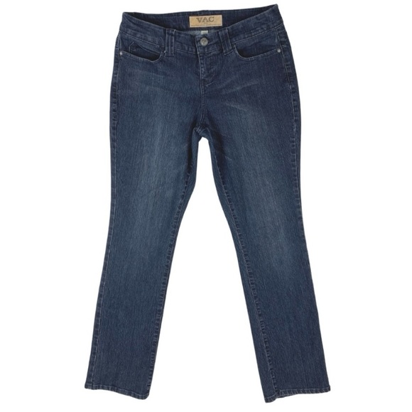 Nine West VAC Dark Wash Jeans Vintage America Collection Comfort Fit size 8 - Picture 2 of 13